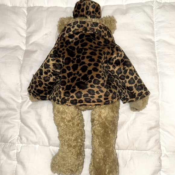 Ty Isabella “putting on the ritz” stuffed teddy bear with velveteen jacket. NWT. - Picture 4 of 6
